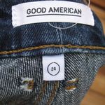 Good American NWT  Stretch Plus Size Cut Off High Waist Denim Jean Shorts Photo 8