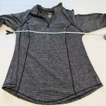 Torrid Active Black Space Dye Performance Thumbholes Half Zip Pullover Size 2X Photo 9