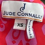 Jude Connally Penelope Dress | Fleur De Lis Damask Watermelon | XS Photo 4