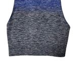 Lululemon  Balance Resist Crop Tank Top Size 4 Midnight Navy White Yoga Gym Photo 3