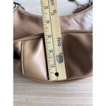 The Sak  Leather Purse Hand Bag Tan Brown Hang Tag Crescent Hobo Photo 6