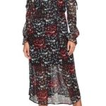 1. State  Floral Cold Shoulder Maxi Dress Photo 0