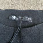 ZARA  Knit Mini Dress Size S in Black Photo 4