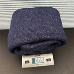 ZARA  Blue Embellished V-Neck Oversized Pullover Knit Sweater Women's Size Medium Photo 11