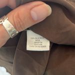 BCBGMAXAZRIA BCBGMAX Brown Silk Slip Dress with Belt Photo 3