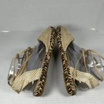 J.Crew  Suede Lace Up Espadrille Sandals Women’s Size 9 Indie Western Boho Photo 2