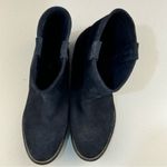 ZIGI Girl Canon Black Suede Boots Women’s Size 7 Rugged Slouch Biker Ankle Boot Photo 5