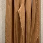 ZARA Camel Pockets Wide Leg Pants Photo 0