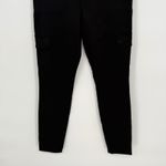 Level 99 Black Skinny Cargo Pants Zip Pockets Womens Size 29 Photo 3