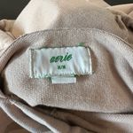 Aerie Beige Split Hem Pullover Hoodie Sweatshirt Photo 6