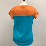 NFL Orange and Blue Dolphins Women’s Graphic T-Shirt - Size M Photo 1