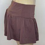 Banish Size XL Brown Spandex Ruffle Mini Skirt. New With Tags. Photo 1