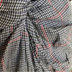 Rag and Bone  Grey Plaid Quiet Luxury Midi Skirt Photo 5