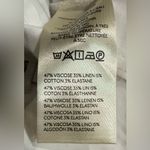 Anthropologie NWT Maeve Colette White Magic Fabric Wide Leg Cropped Pants 26 Photo 6