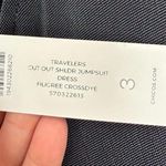 Chico's Chico’s Travelers Women’s 3 Cut Out Shoulder Jumpsuit Stretchy Slinky New Photo 2