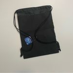 Disney Mickey Mouse Bag Tote Sack Backpack Lightweight Black Metallic Silver Photo 4