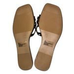 NWT SM New York Woven Braded Sandals Slip On Women's 10 Boho Vacation Resort Black Photo 3