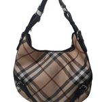Burberry High Quality Shoulder Bag Tan SuperNova Check Large Larkin Hobo Photo 0