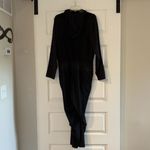 Athleta x Allyson Felix Black Legend Long Sleeve Hooded Jumpsuit Photo 9