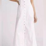 Free People Just Jill Maxi Dress size S women’s summer dress White Jean (new) Photo 0