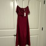 Petal and Pup NWT  Vienna Strapless Berry Dress Photo 6