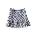 Veronica Beard Memphis Ruffle Plaid Mini Skirt Photo 7
