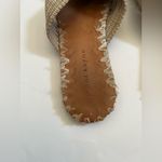 Jenni Kayne Rafia Crossover Sandals sz 38 Tan Photo 2