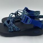 Chacos Chaco Women's Classic ZX2 Sandal J107220 Outdoor Hiking Black Blue Green Size 5 Photo 2