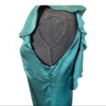 H&M #129 green open back mini dress Photo 7