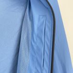 ZARA  Men's Light Blue Front Zipper Elastic Cuffs Collarless Bomber Jacket Size M Photo 11