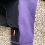 Lucy Activewear Lucy Light & Free Purple & Black Bow Tie Leggings Photo 3