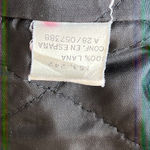 GUY LAROCHE Paris Vintage Double Breasted Long Plaid Wool Coat Size 40/M Classic Red Size M Photo 7