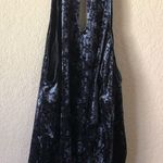 American Eagle NWT Blue Velvet Choker Top large Photo 3