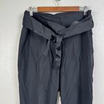 IRO  Jeava High Rise Wrap Tie Waist Ankle Pants Size 40 / US Size 8 Photo 4