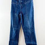 J. McLaughlin High Rise Seamed Front Emmie Bootcut Jeans Dark Wash Blue 4 Photo 9