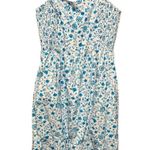 Draper James Floral Blue and White Summer Dress Photo 0