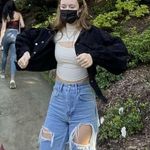 SheIn Ribbed Cut Out Top Photo 2