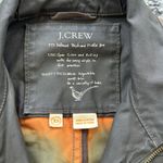 J.Crew Relaxed Boyfriend Downtown Field Jacket Dark Army Green XS Photo 2