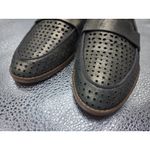 Franco Sarto  Hudley 2 Loafer Tan Perforated Leather 8.5 M Metallic Greenish Photo 1