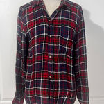 American Eagle  Outfitters Boyfriend Fit Button Down Blouse -‎ sz M Photo 0
