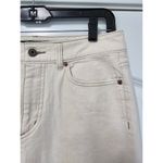 Ralph Lauren Lauren Womens Cream Straight Ankle Jeans 70's Size 6 Square Pocket Photo 2