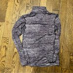 Nike  Purple and White Quarter-Zip Pullover size large Photo 2