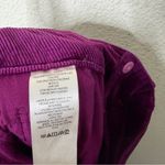 Anthropologie  Maeve Colette Corduroy Wide Leg Cropped Pant Grape Purple Size 32 Photo 7