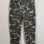 Anthropologie  Wanderer Camo Cargo Pants Women's 28 Green Relaxed Fit Boho Linen Photo 11