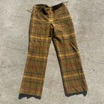 Nine West  Wool Plaid Straight full leg VTG pants 16 Photo 0