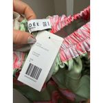 NEW L’IDEE Costiera Maxi Dress Womens Strapless Green Pink Floral Size Small Photo 7