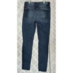 7 For All Mankind  Womens 32 High Rise Blue Ankle Skinny Denim Jeans Photo 2