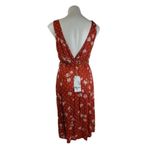 Show Me Your Mumu  Sun Dress Rust Floral Dot S  - NEW Photo 1
