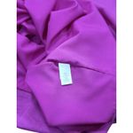 Banana Republic NWOT Womens Dress Size 4P Sleeveless Magenta Halter Tie Back Flo Photo 7