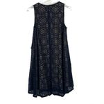 Sharagano NWT Lace Sleeveless Dress Navy Blue Size 4 NEW $108 I1318 Photo 6